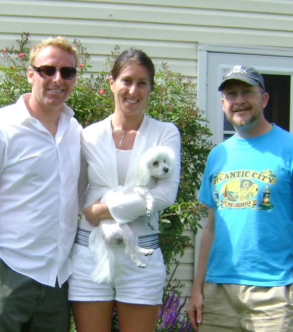 Patric, Pinar and Jeff Ellis